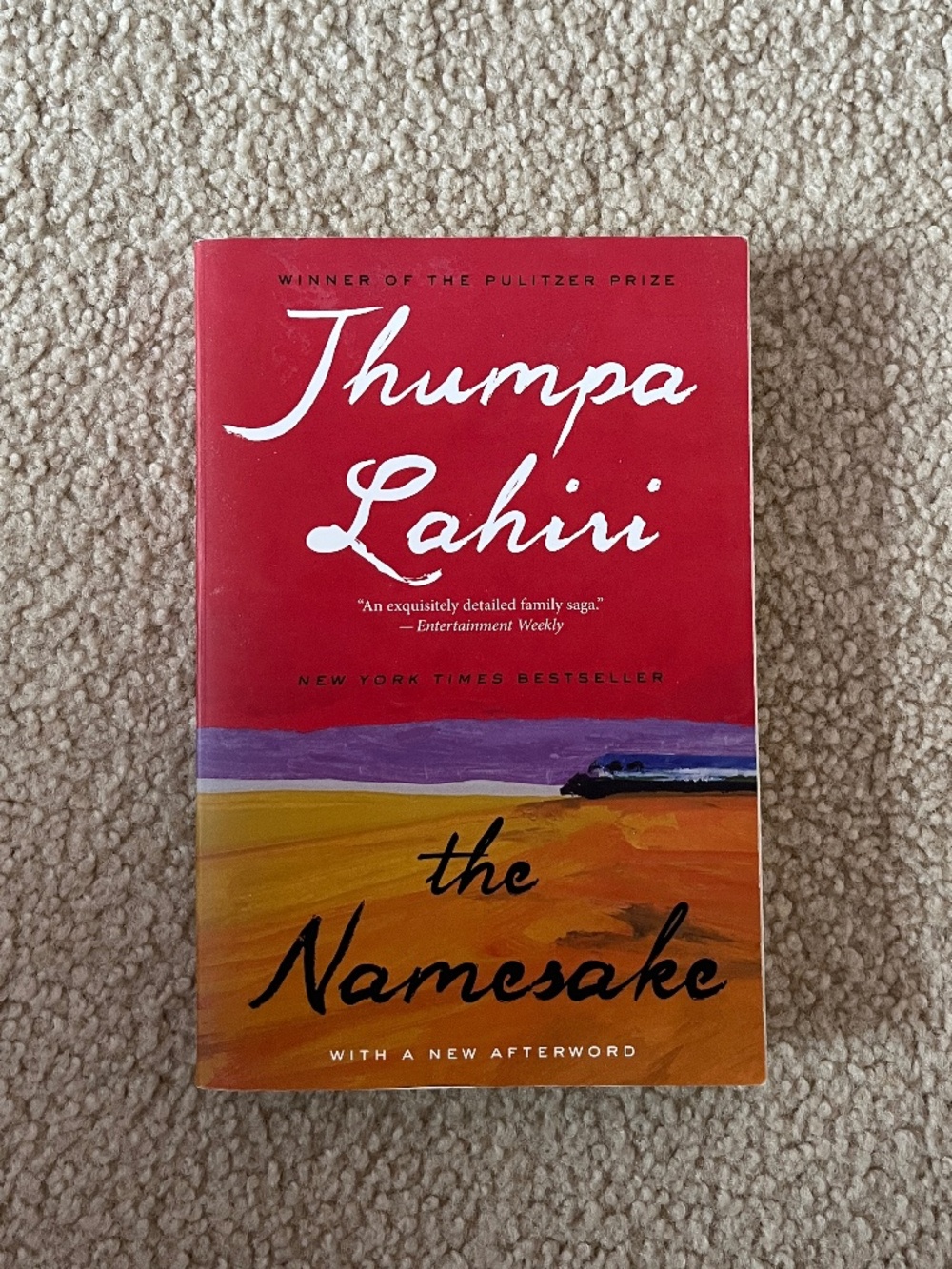 The Namesake by Jhumpa Lahiri Book
